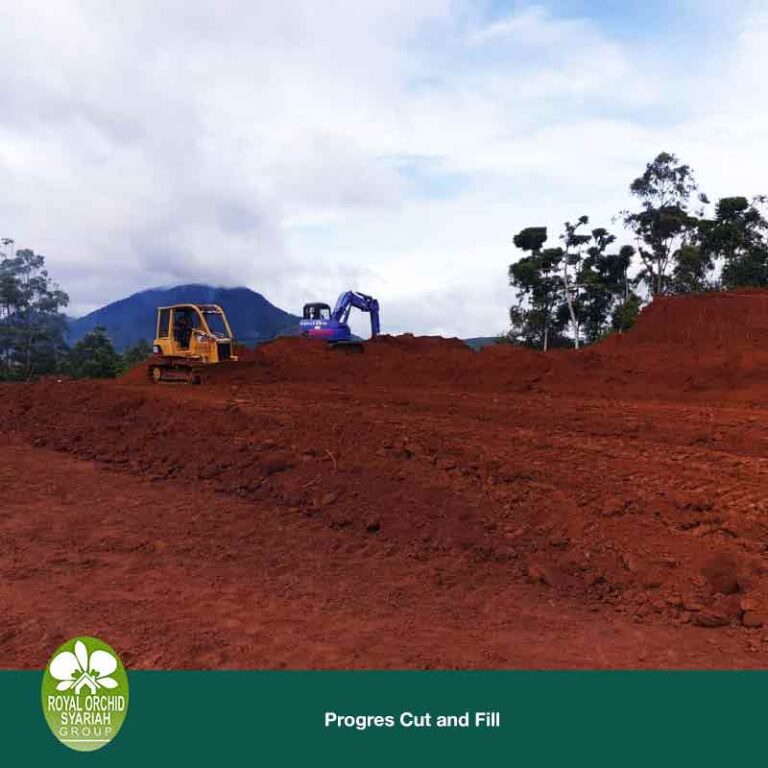 progres royal orchid village perumahan syariah ciwidey